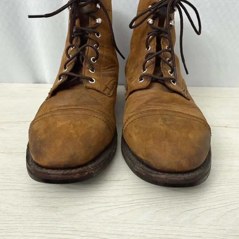 Thursday Boot Company Captain Boots Men's 11.5 Brown Leather Lace Up